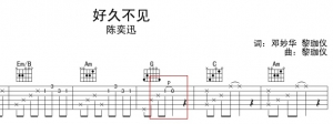 ​吉他谱​中P标记符号（勾弦技巧）练习方法！