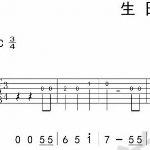 吉他谱有几种类型？