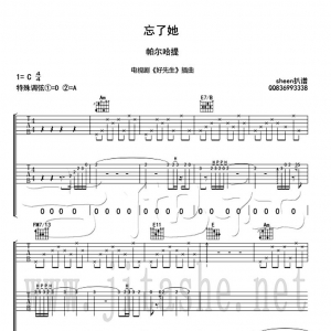忘了她吉他谱_帕尔哈提《好先生》第24集插