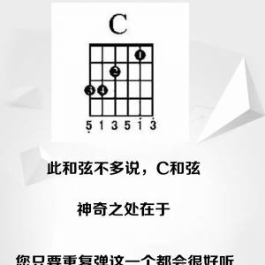 吉他必会“泡妹”和弦！你有这想法，一定要练会！
