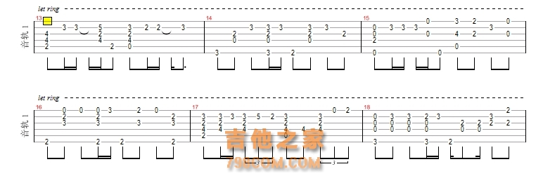 分手快乐吉他谱 gtp谱指弹吉他