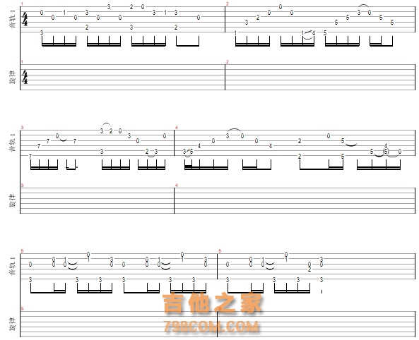 他来看我的演唱会六线谱 gtp吉他谱