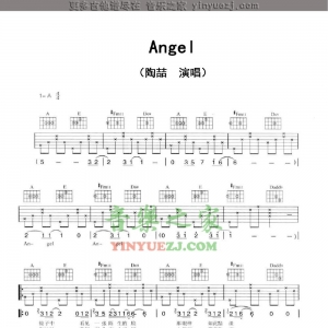 陶喆《Angel》吉他谱