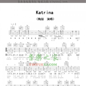 陶喆《Katrina》吉他谱