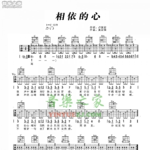 Beyond《相依的心》吉他谱