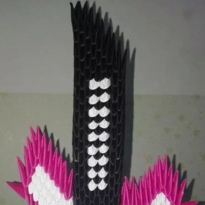 三角插折纸——动感吉他