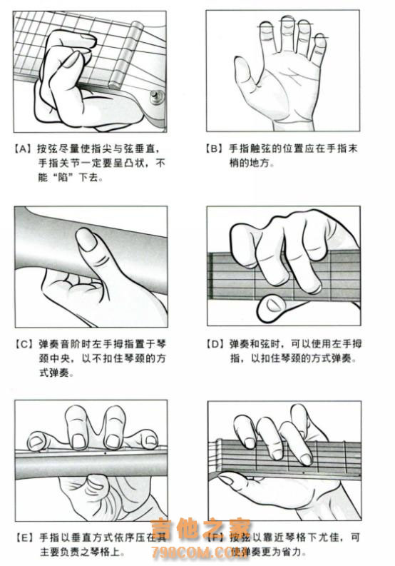 「零基础吉他入门」八 一分钟学会按和弦