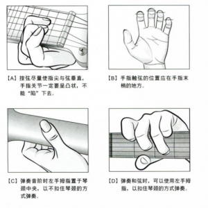 「零基础吉他入门」八 一分钟学会按和弦