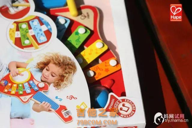 试玩｜Hape六合一酷炫吉他，给宝宝多彩的音乐启蒙