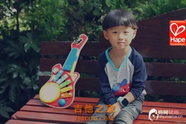 试玩｜Hape六合一酷炫吉他，给宝宝多彩的音乐启蒙