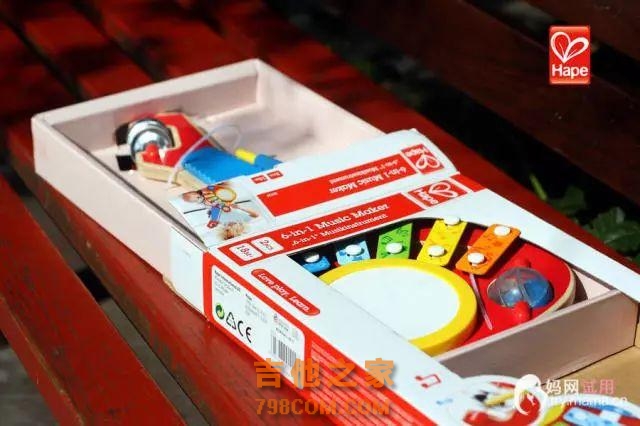 试玩｜Hape六合一酷炫吉他，给宝宝多彩的音乐启蒙
