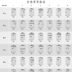 新手进 | 7大常用和弦知多少