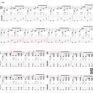 【教材分享】前卫吉他—EXAMPLE 8 大跨度分解RIFF!