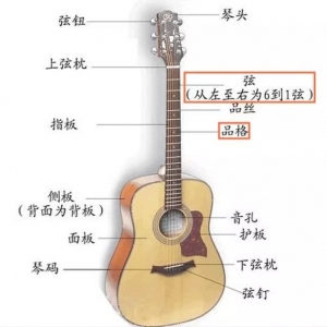 乐悠yo：吉他上的音符1