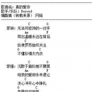 吉他谱的种类