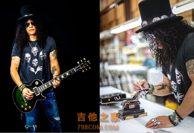 枪炮玫瑰主音吉他手Slash成为Gibson Brands全球品牌推广大使