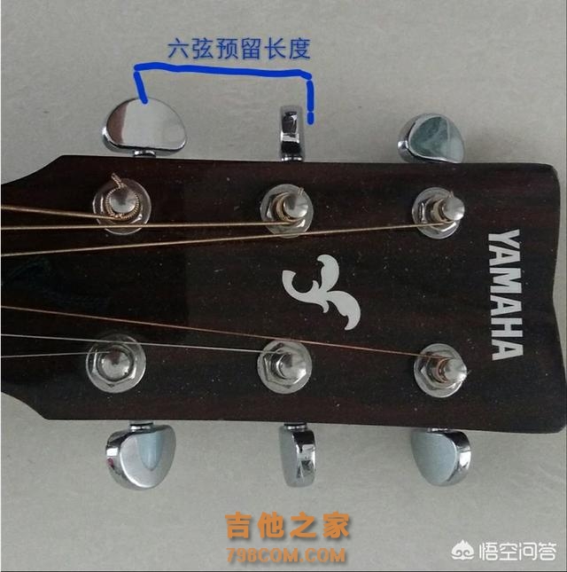 民谣吉他如何更换琴弦更加美观？我来帮您