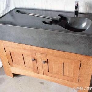 让家里充满音乐气息的“吉他水槽”，自由的你值得拥有