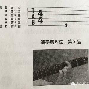 不会看六线谱，怎么弹吉他？