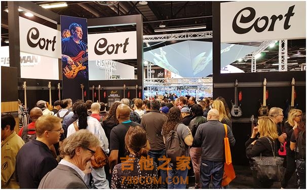 考特Cort吉他参加2018美国NAMM Show乐器展，发布多款新品