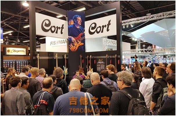 考特Cort吉他参加2018美国NAMM Show乐器展，发布多款新品