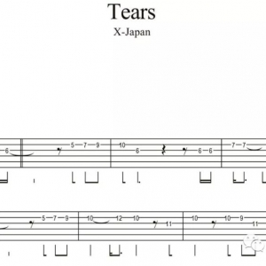 一鸣吉他教学 - X JAPAN 【Tears】