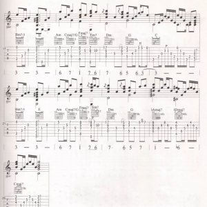 吉他教学|怎样将喜欢的歌改编成指弹吉他曲?初级进阶适用 ... ... ...