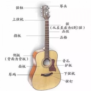 悦器社吉他视频教学开课了,第1节从认识吉他开始学起来吧! ... ...