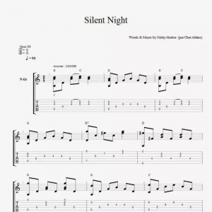 《SilentNight》SilentNight吉他谱