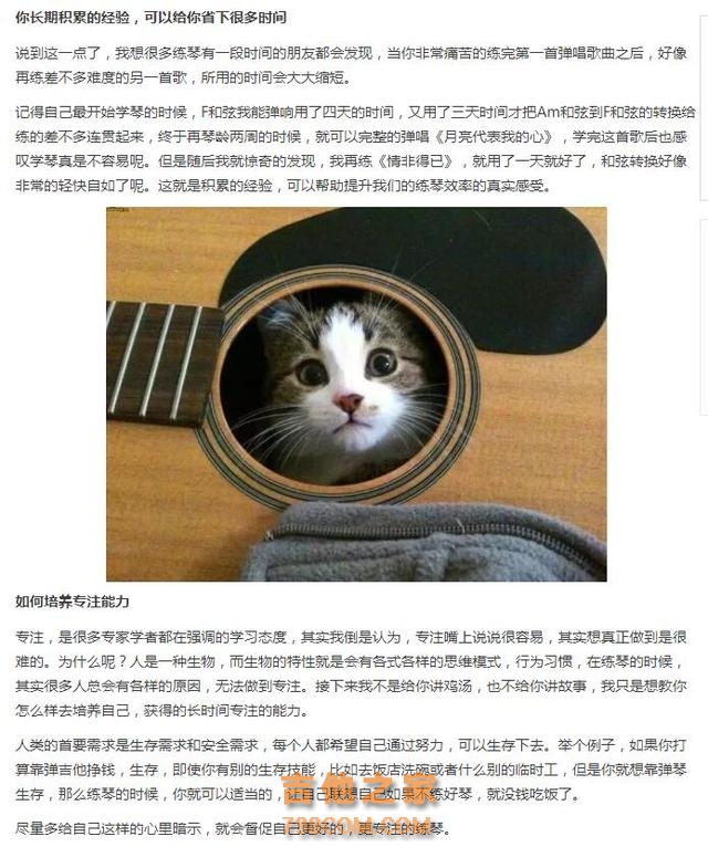 如何才能提高吉他的练琴效率？