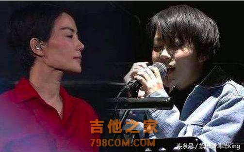 谢霆锋为王菲窦靖童弹吉他伴奏视频流出，其乐融融画面温馨！