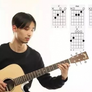 《好久不见》好久不见吉他谱 简单和弦弹唱教学