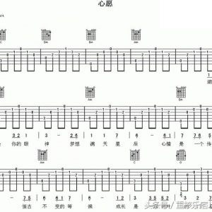 「吉他入门」吉他初学者必练：最适合初学入门的吉他弹唱谱（二） ...