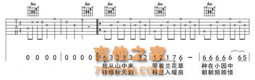 爱与哀愁——我的吉他自学感想（4）首弹《兰花草》