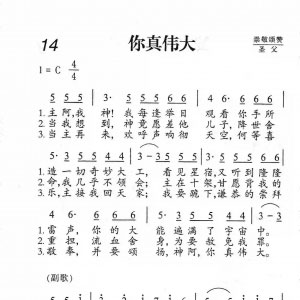 吉他版~你真伟大