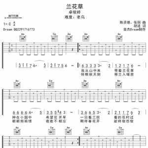 吉他弹唱练习《兰花草》视频讲解