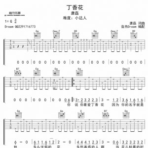 吉他弹唱《丁香花》视频教学