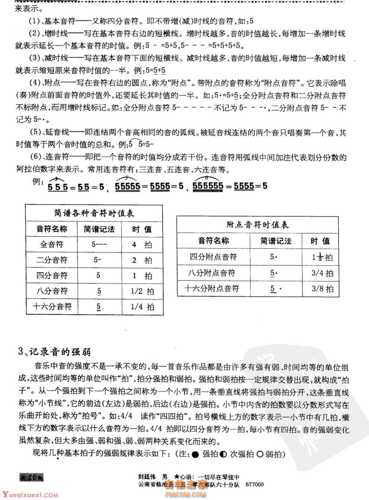 第一章 简谱、六线谱及和弦图解