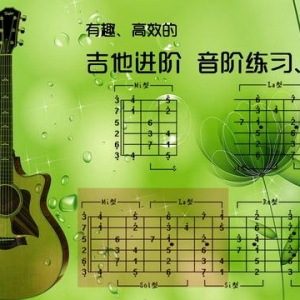 有趣、快速的记住吉他指板上的音，吉他进阶音阶练习 ...
