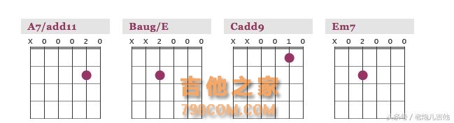 最简单有用的吉他和弦，你也可以不用大横按，从此建立自学勇气！