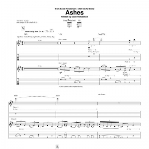 布鲁斯吉他作品!音频示范高清曲谱!