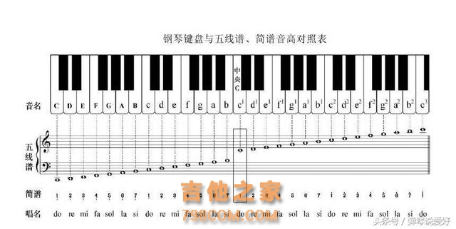 弹了几年吉他，不知道这些英文的意思，就out了