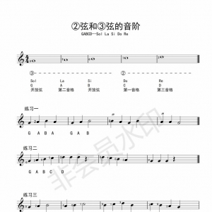吉他网络教程第五期