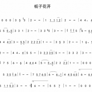 乐队陪你练吉他第二十课：《栀子花开》单音版