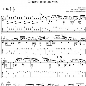 【吉他】天使协奏曲Concerto pour deux voix!