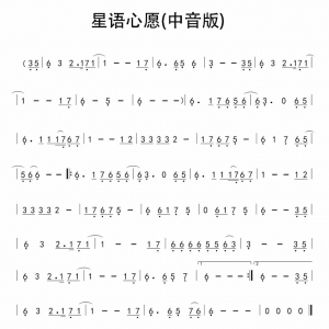 《乐队陪你练吉他》第四十五课、《星语心愿》旋律版
