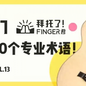 快速入门吉他的40个专业术语!