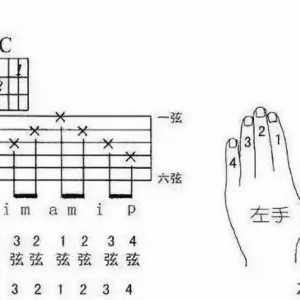 吉他和弦伴奏右手指法基础教学!
