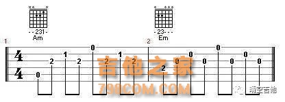 吉他入门（右手分解和弦拨弦，扫弦）