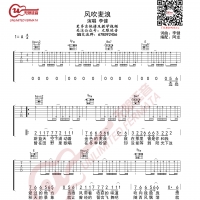 李健 风吹麦浪 吉他谱 无限延音编配